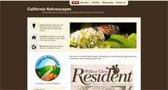 Desktop Screenshot of calnativescapes.com